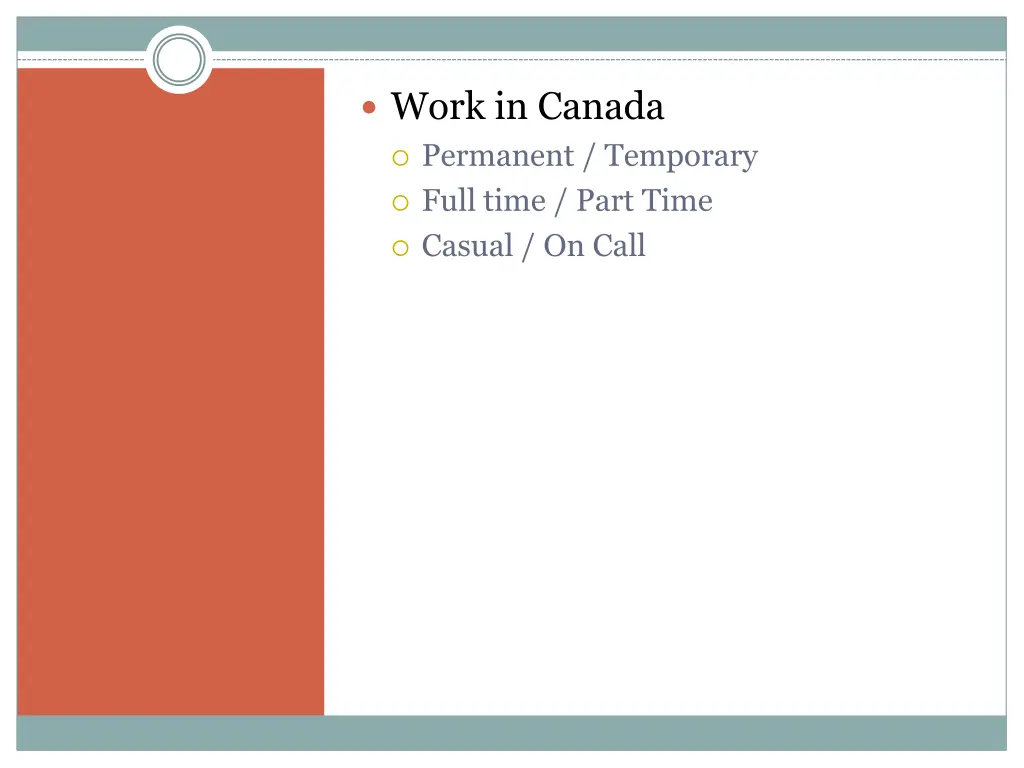 work in canada permanent temporary full time part 1