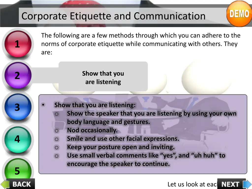 corporate etiquette and communication