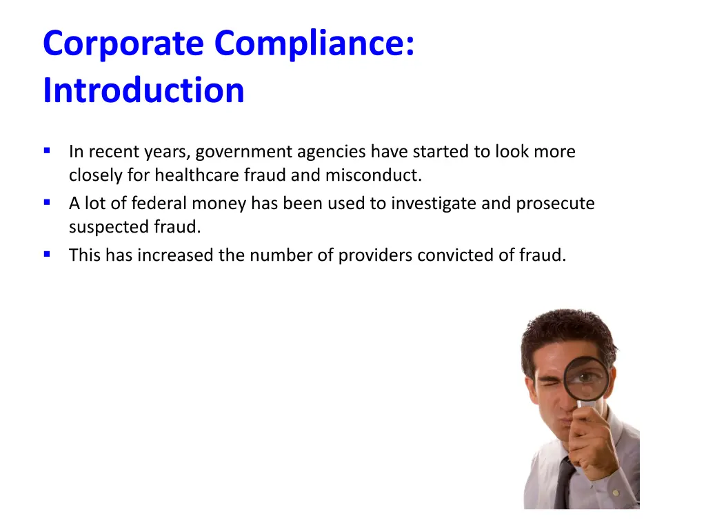 corporate compliance introduction