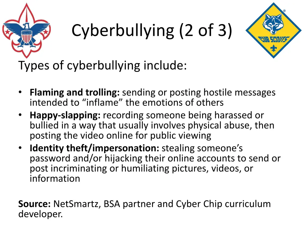 cyberbullying 2 of 3