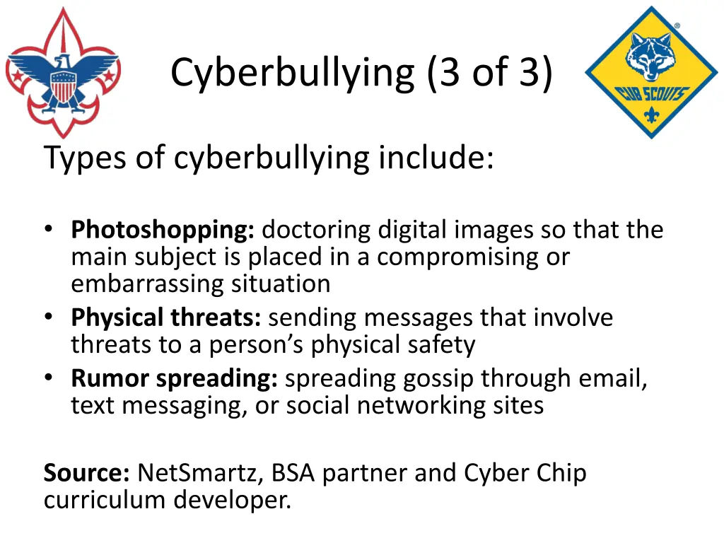 cyberbullying 3 of 3