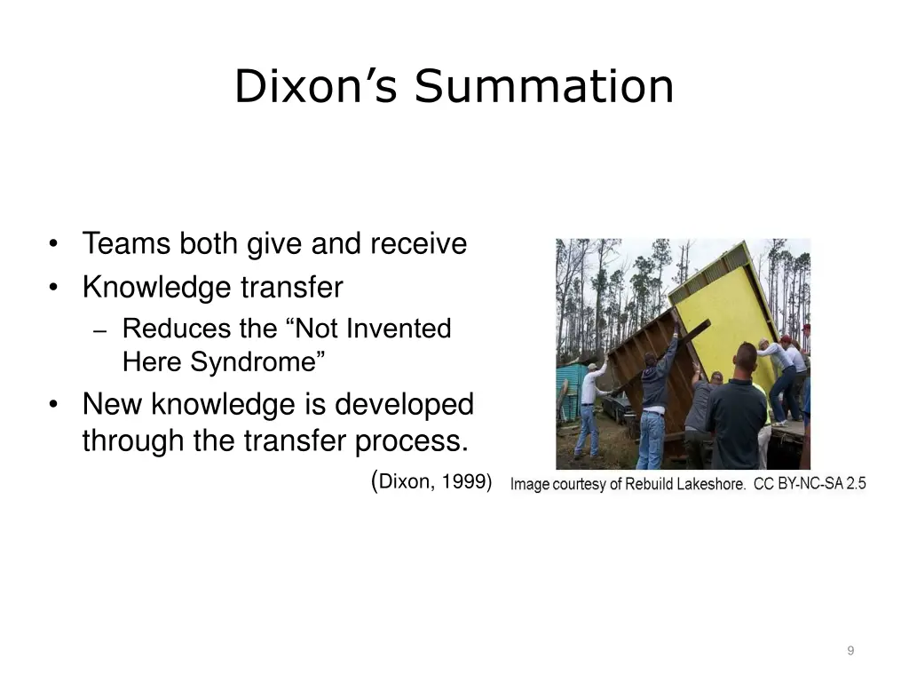 dixon s summation