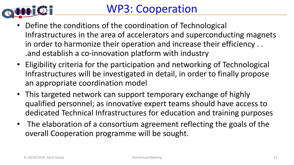 wp3 cooperation