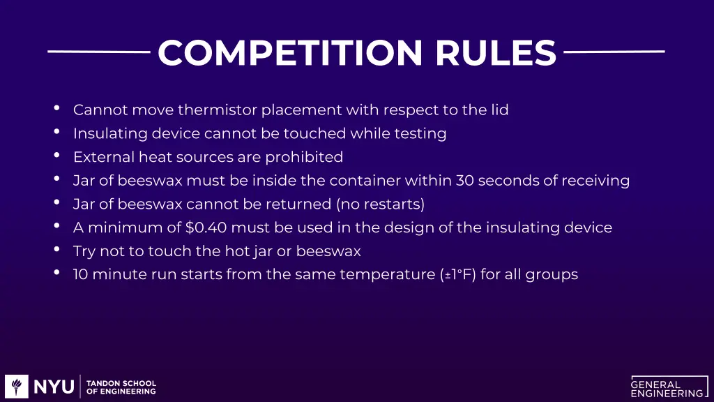 competition rules 2