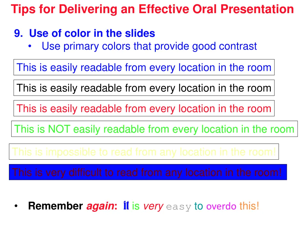 tips for delivering an effective oral presentation 3