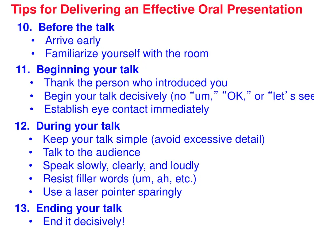 tips for delivering an effective oral presentation 4