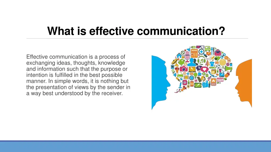 what is effective communication