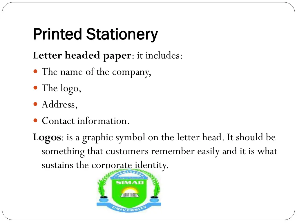 printed stationery printed stationery