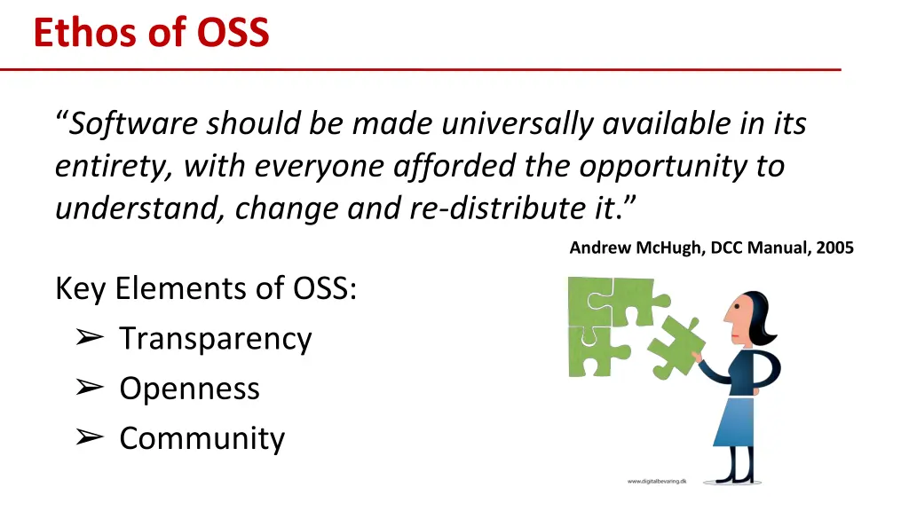 ethos of oss