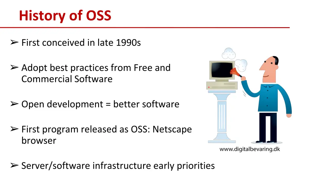 history of oss