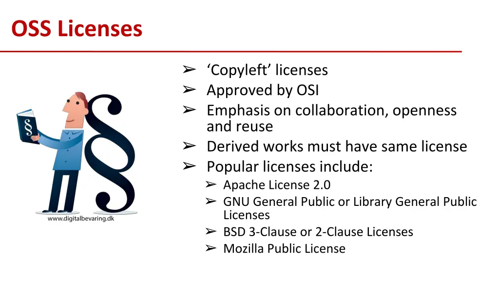 oss licenses