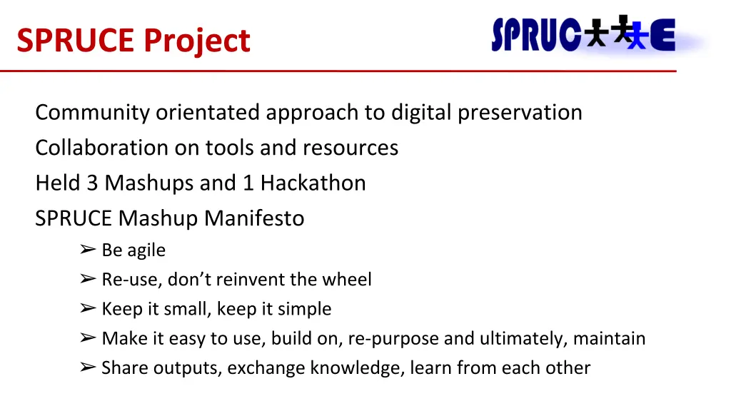 spruce project