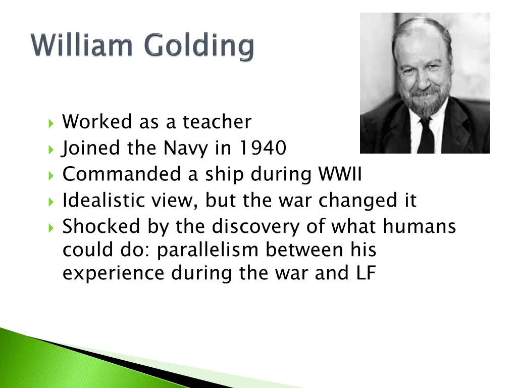 worked as a teacher joined the navy in 1940