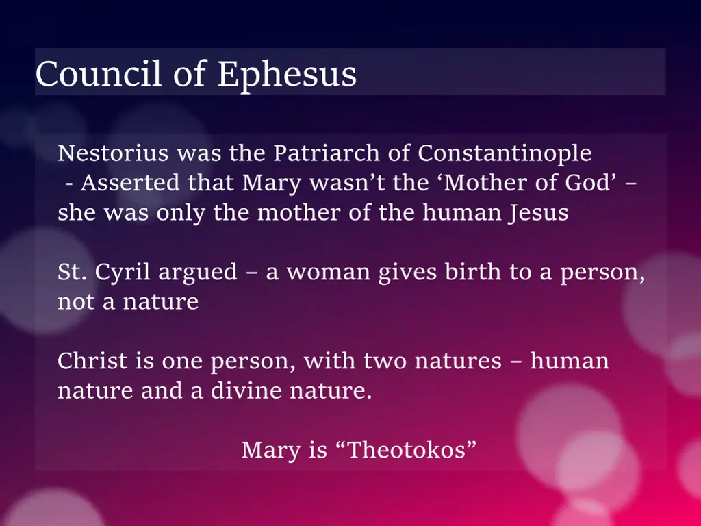 council of ephesus