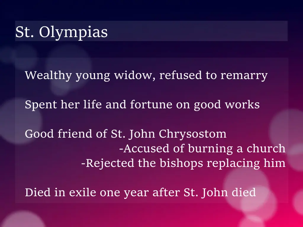 st olympias