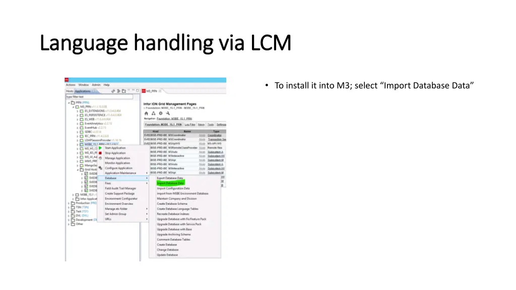 language handling via lcm language handling 6