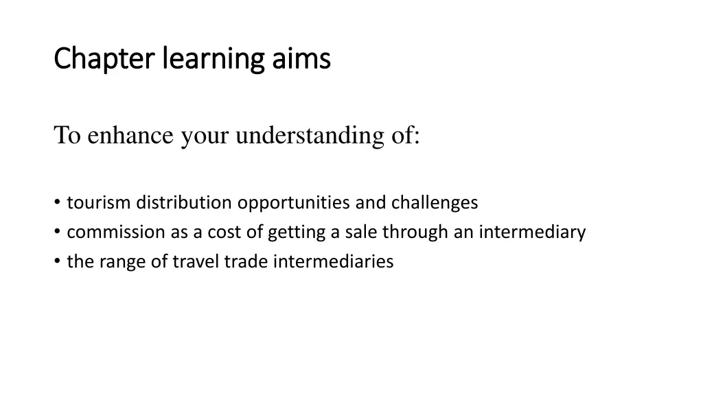 chapter learning aims chapter learning aims