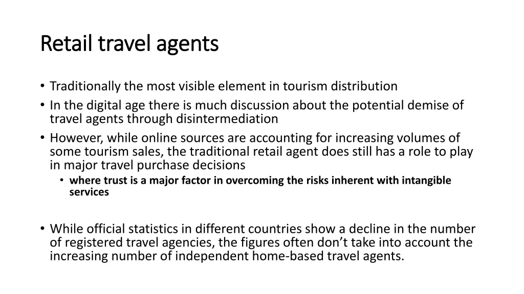 retail travel agents retail travel agents