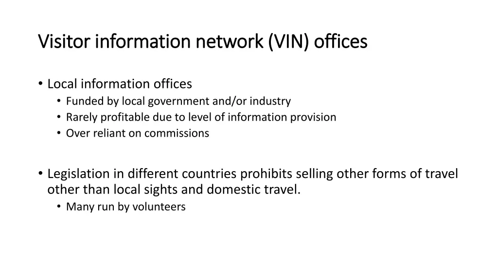 visitor information network vin offices visitor