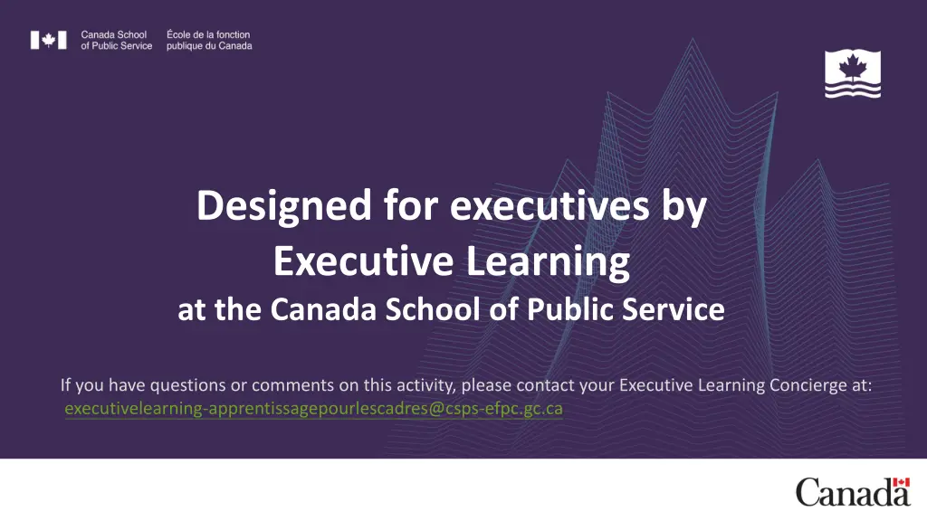 designed for executives by executive learning