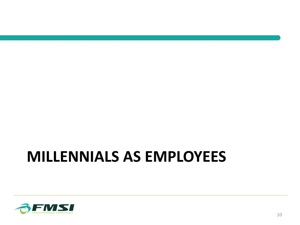 millennials as employees