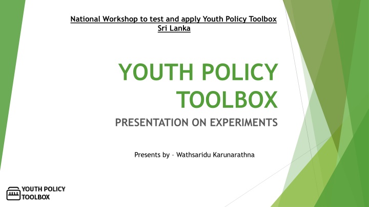 national workshop to test and apply youth policy