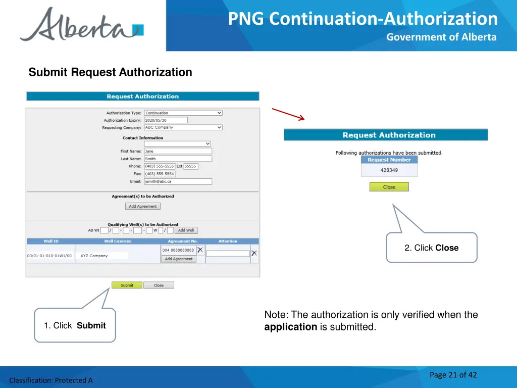 png continuation authorization 20