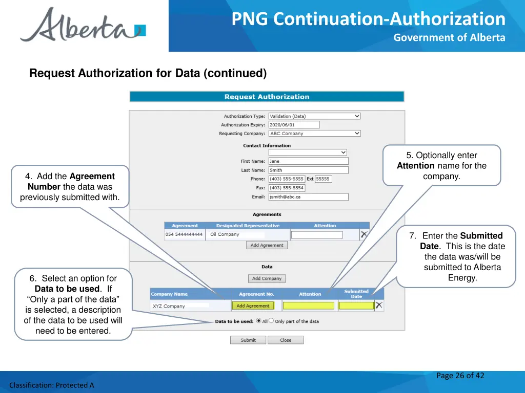 png continuation authorization 25