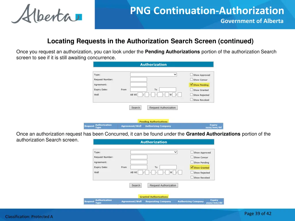 png continuation authorization 38