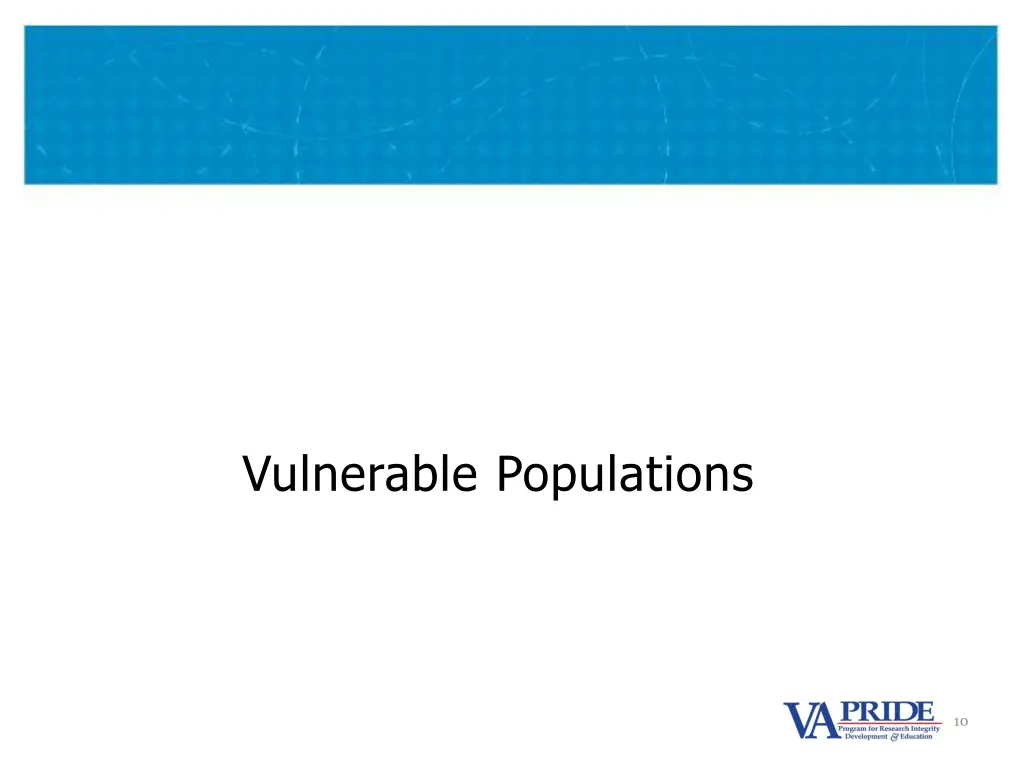 vulnerable populations