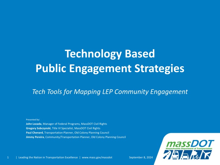 technology based public engagement strategies