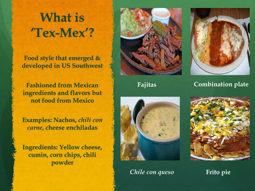 what is tex mex