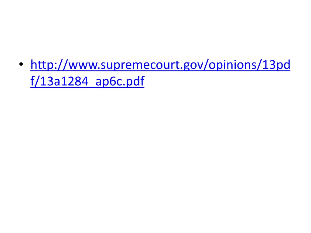 http www supremecourt gov opinions 13pd f 13a1284