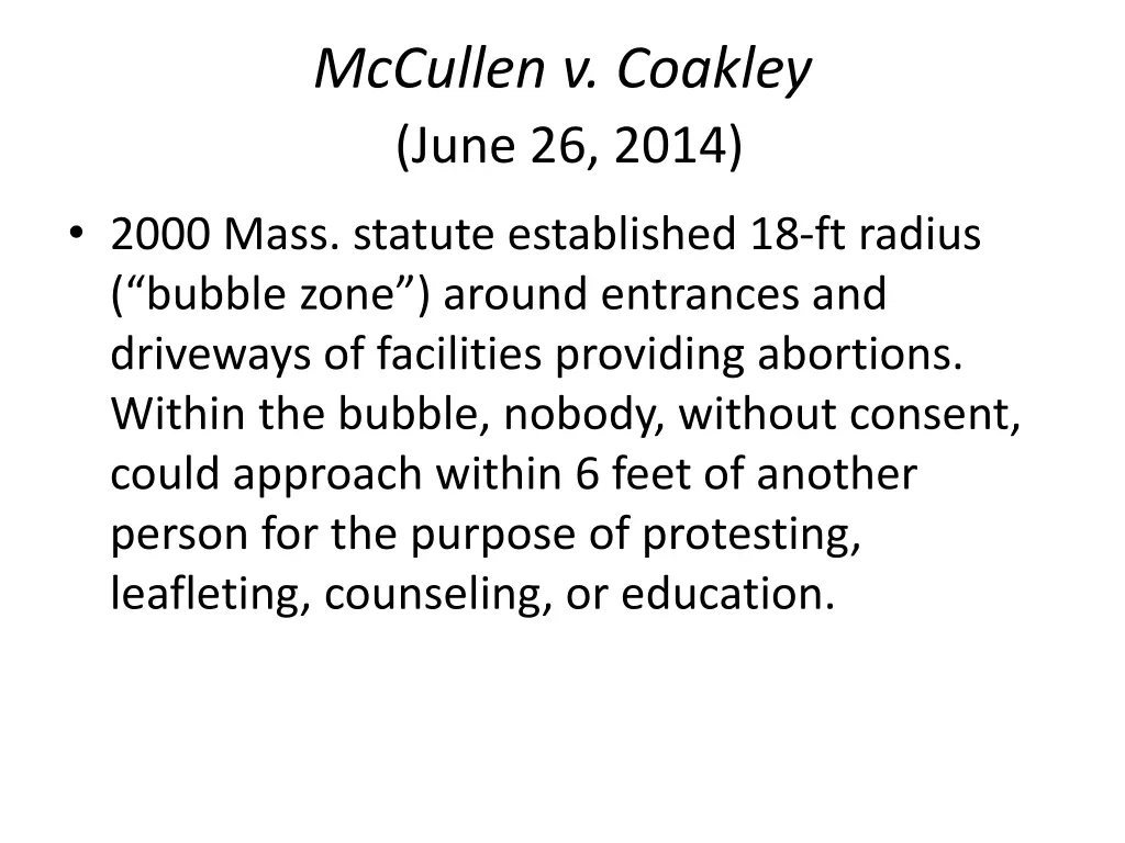 mccullen v coakley june 26 2014