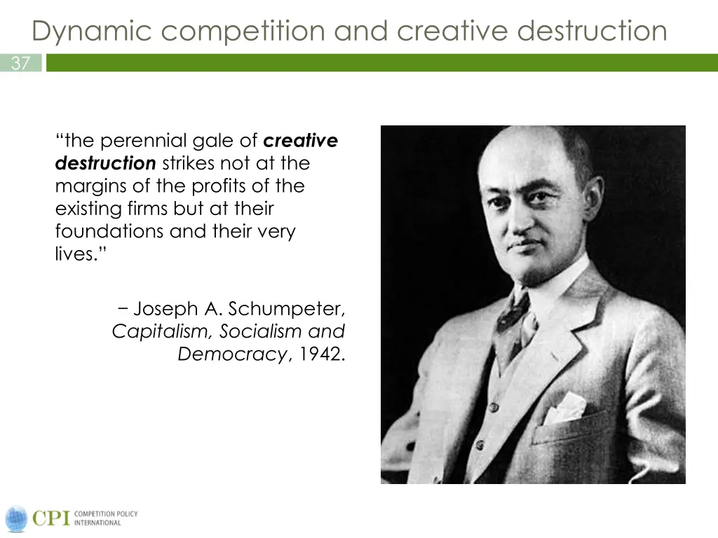 dynamic competition and creative destruction