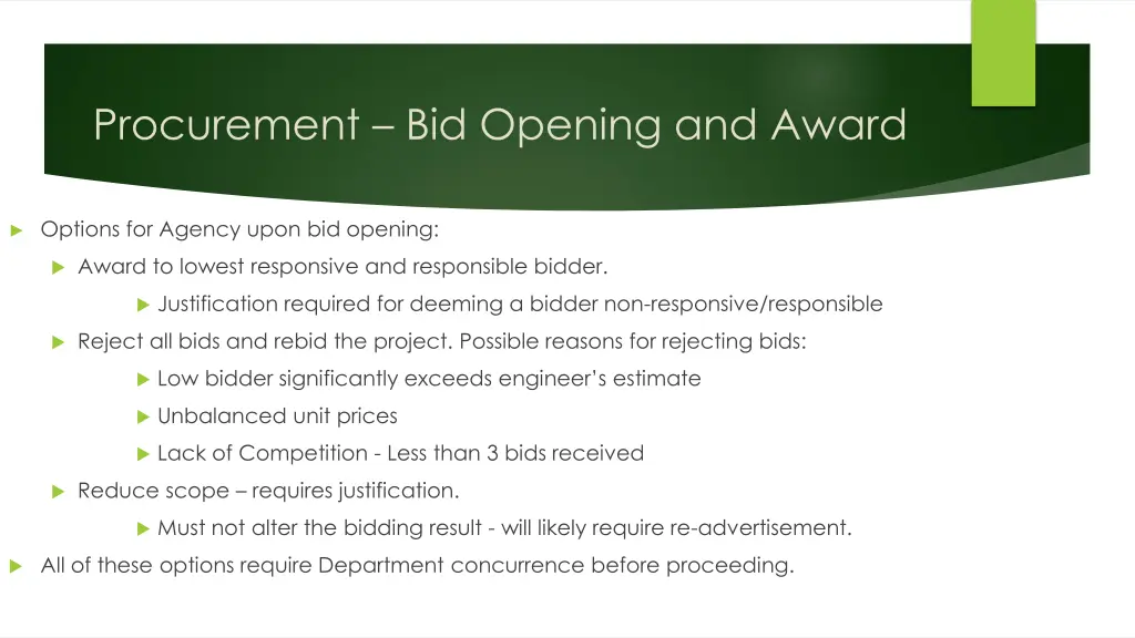 procurement bid opening and award 1