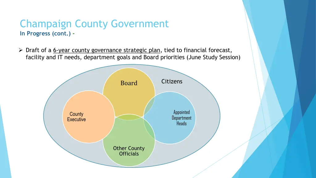 champaign county government in progress cont