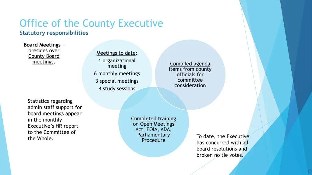 office of the county executive statutory 2