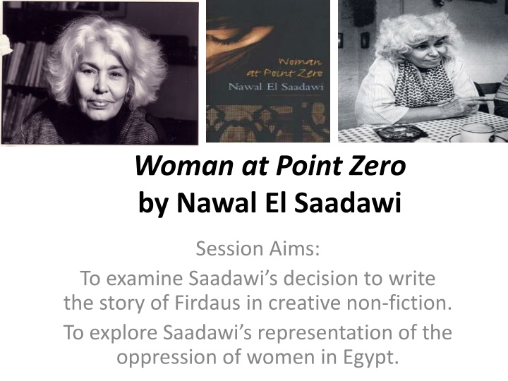 woman at point zero by nawal el saadawi