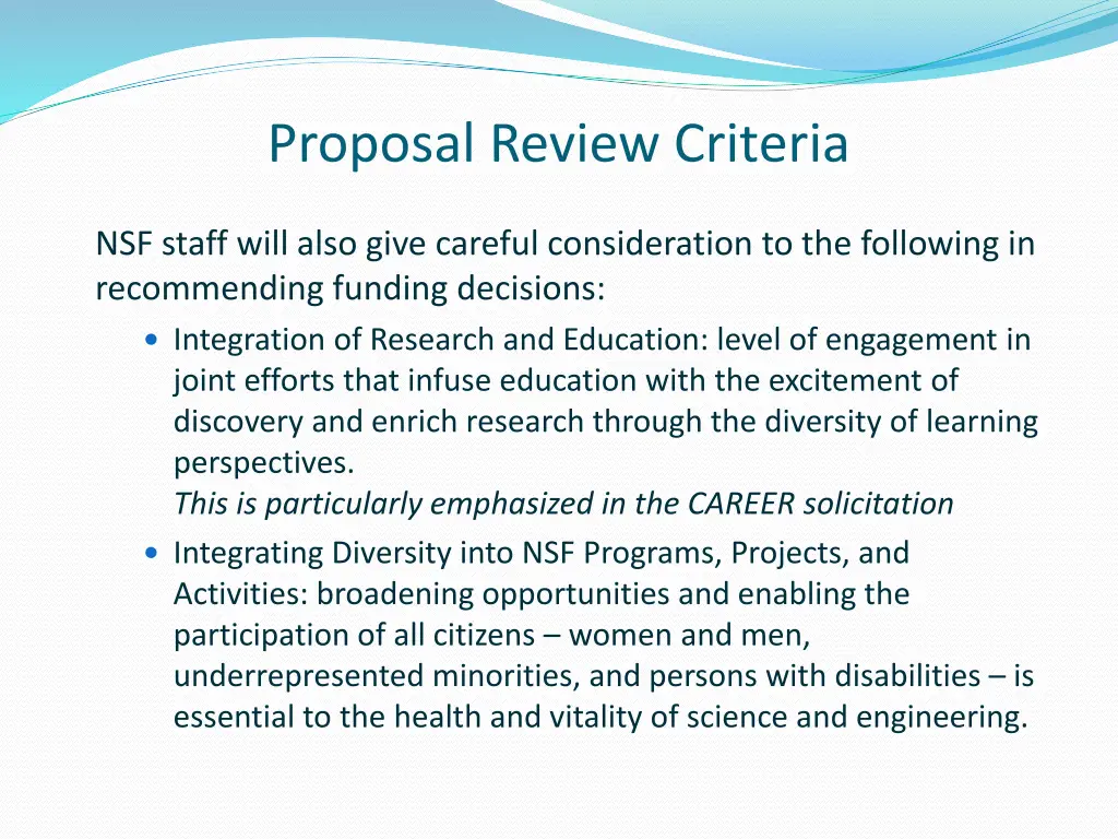 proposal review criteria 2