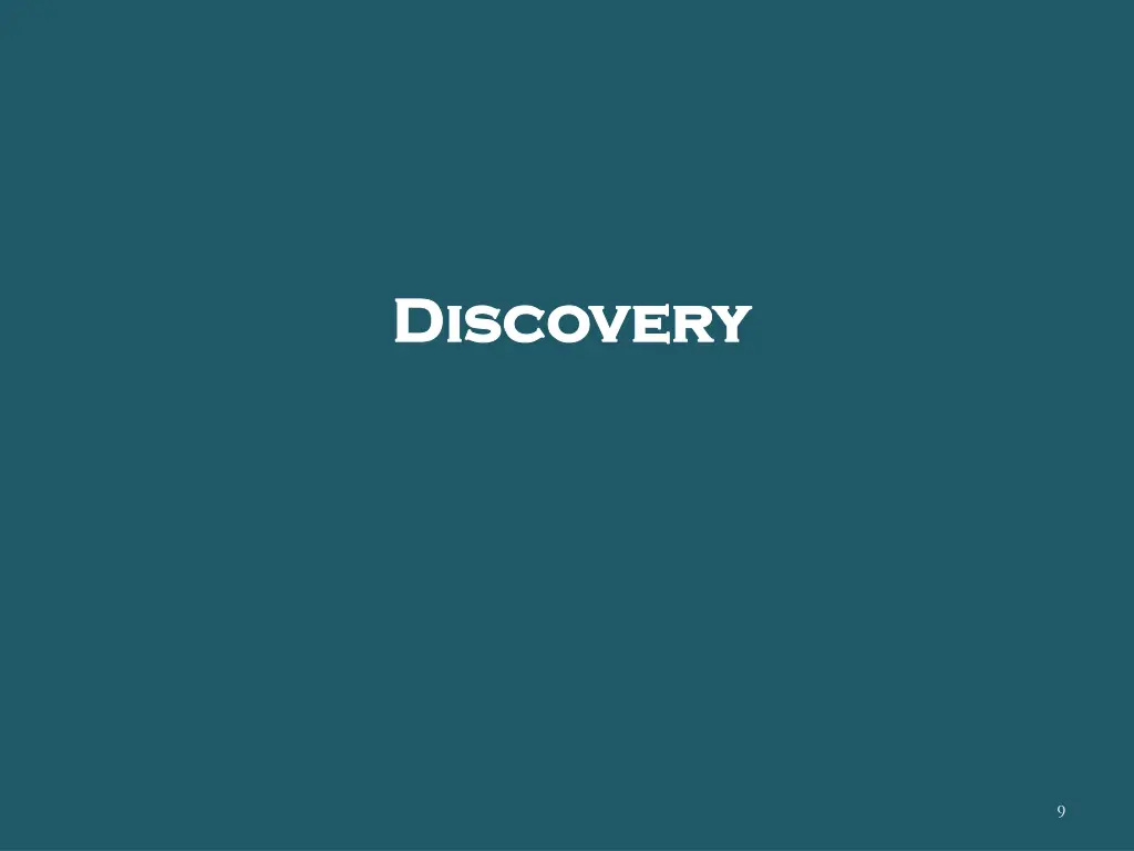 discovery discovery