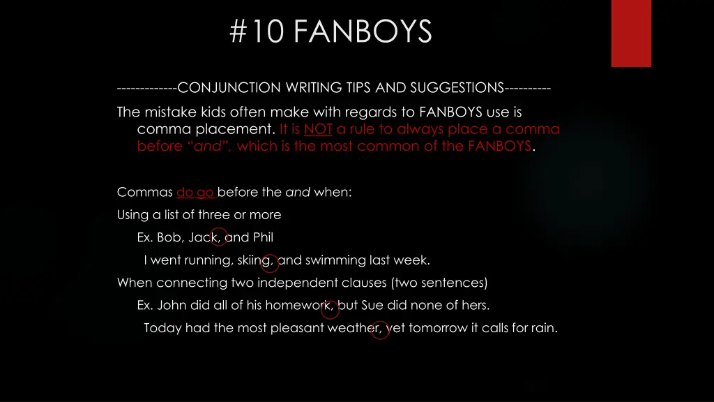 10 fanboys