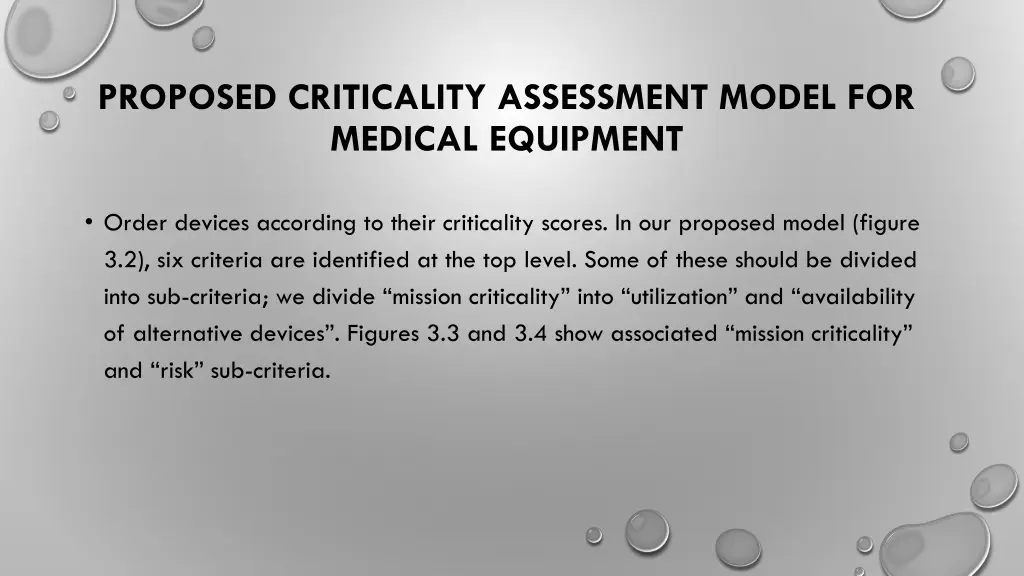 proposed criticality assessment model for medical 5