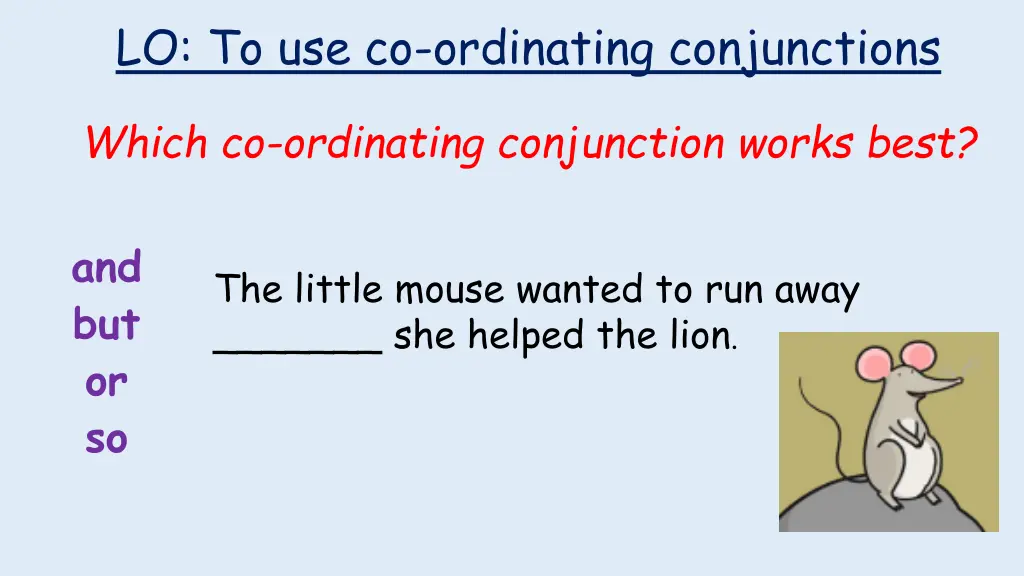 lo to use co ordinating conjunctions 4