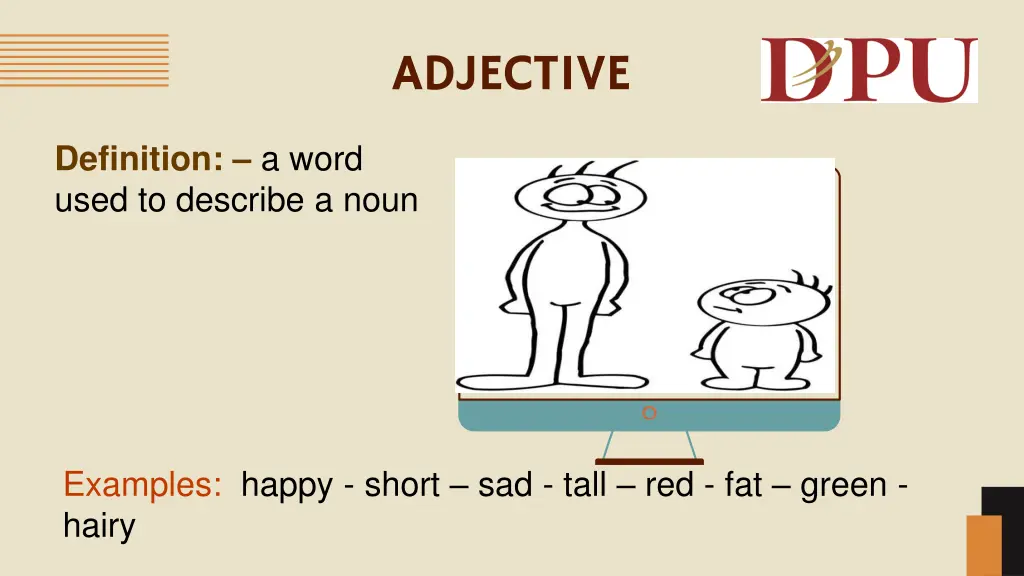 adjective