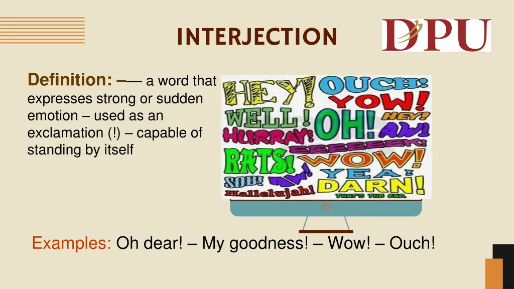 interjection