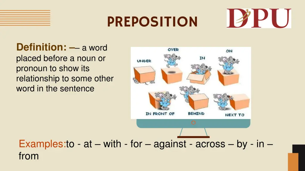 preposition