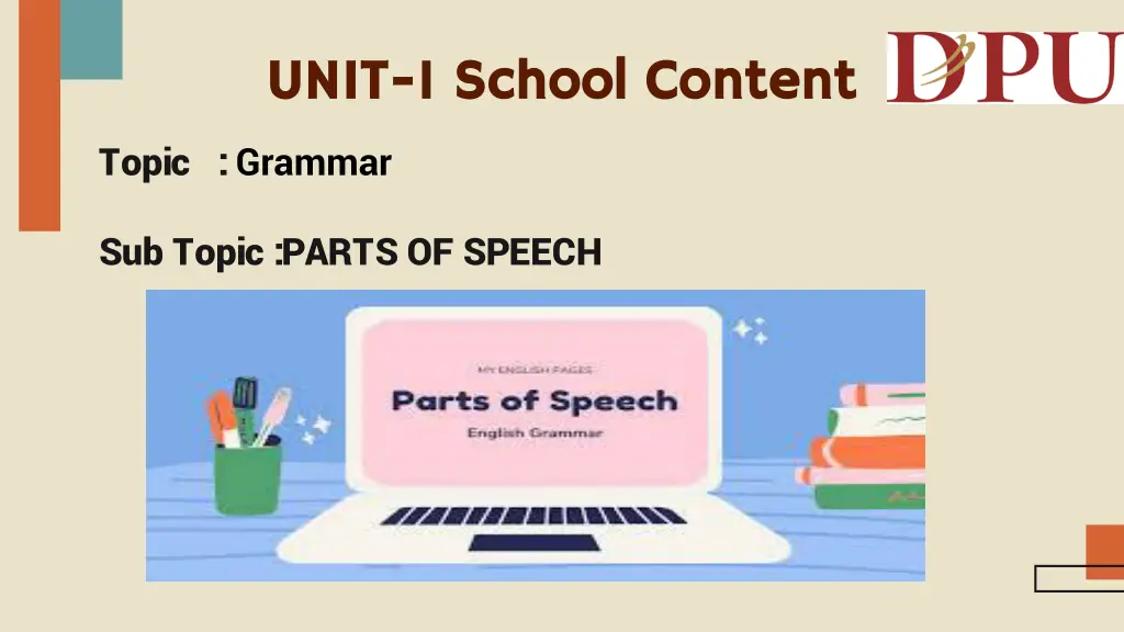 unit unit 1 school content 1 school content topic