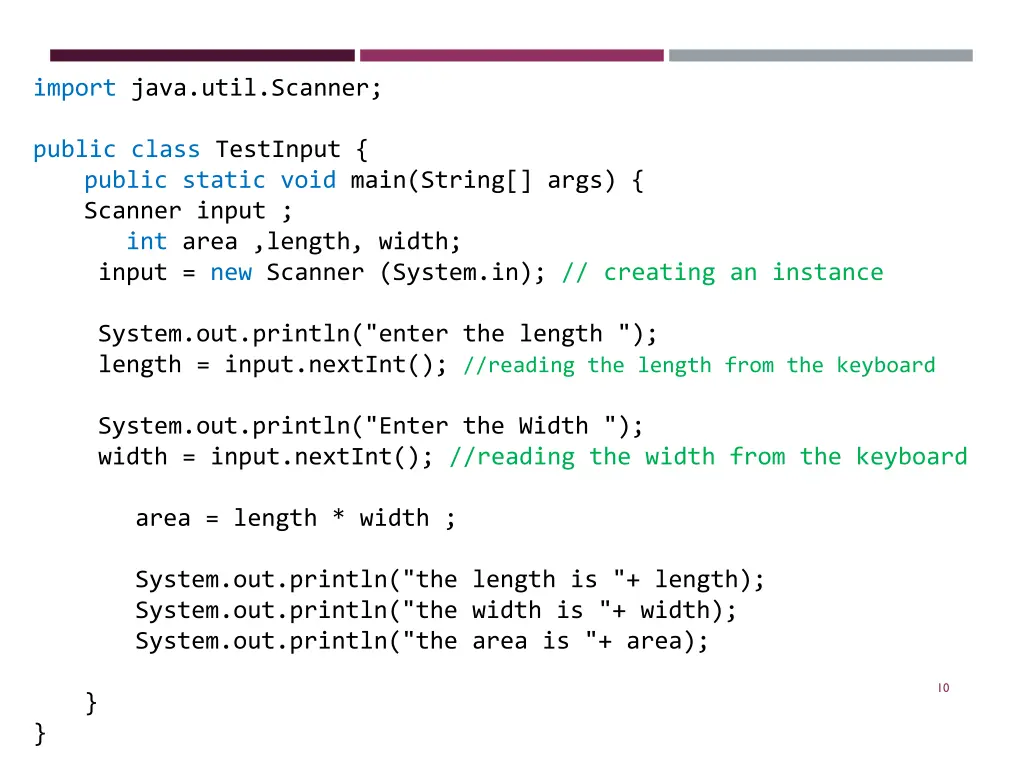 import java util scanner