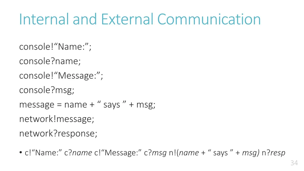 internal and external communication 1